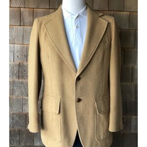 Camel Hair Blazer Size 6 Vintage